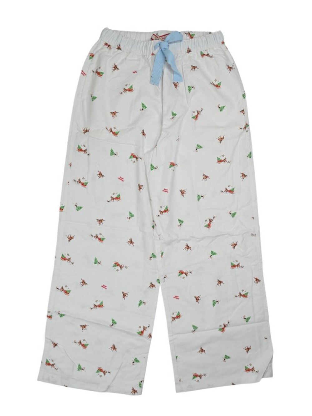 Sweet Chilling Lunar New Year Pony PJ Pants in White